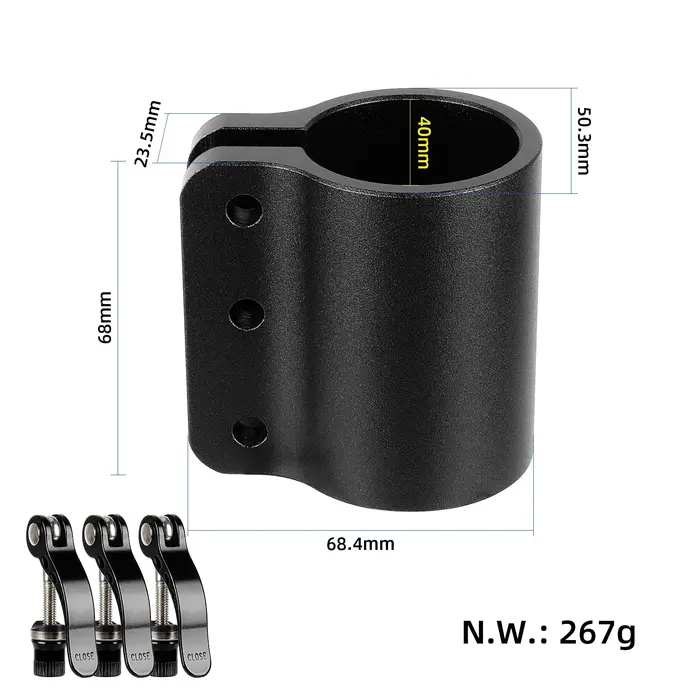 Ulip – pince de verrouillage pliante pour Scooter électrique Kaabo Mantis 10