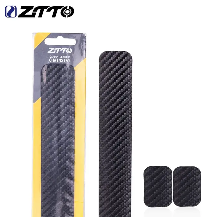 ZTTO protecteur de chaîne de vélo en Fiber de carbone cadre de cyclisme chaîne rester posté protecte