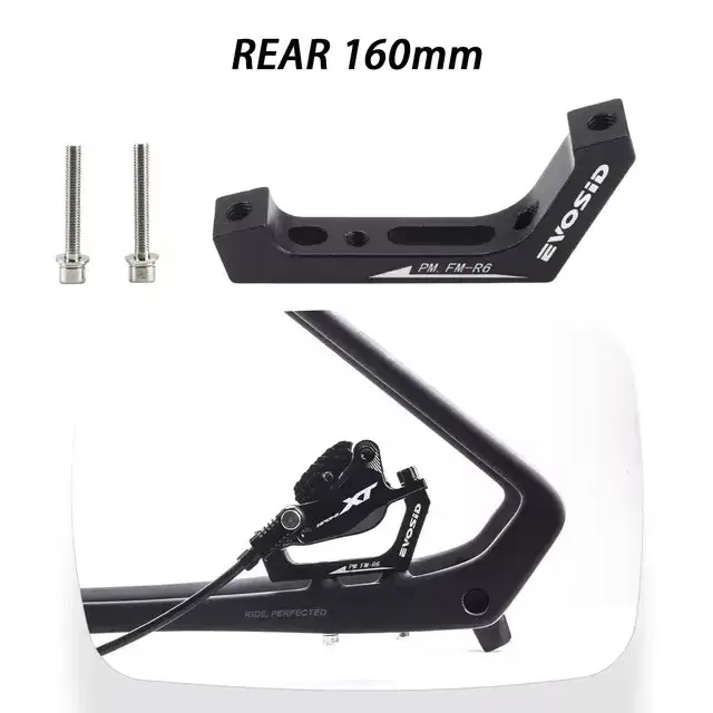 EVOSID – adaptateur de frein à montage plat pour vélo de gravier, avant et arrière, changement de no
