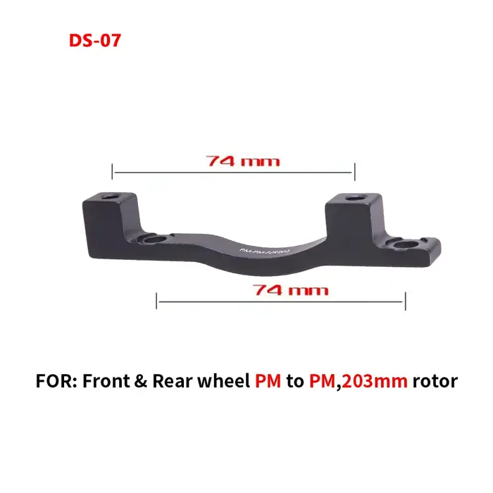 Adaptateur de montage de Rotor de frein à disque de vélo, support ultraléger pour vtt IS PM A B à PM
