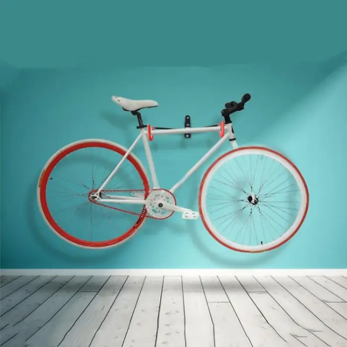 Poutre murale de vélo support suspendu de route