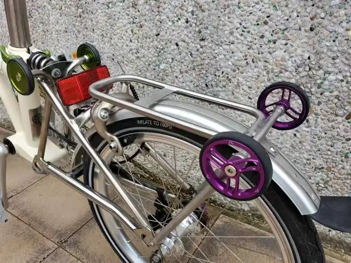 Porte-bagages arrière en alliage d'aluminium ultra léger pour vélo