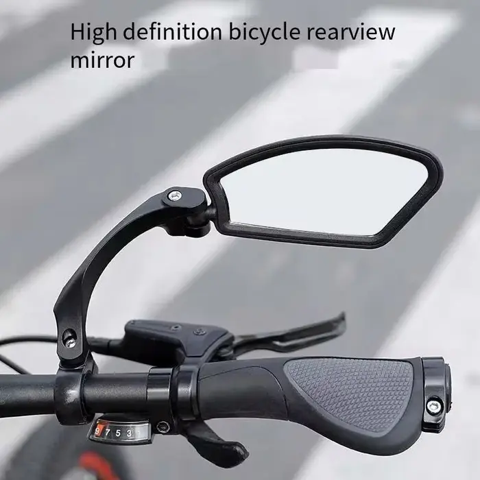 Rétroviseur de vélo VTT HD réflexion miroir batterie
