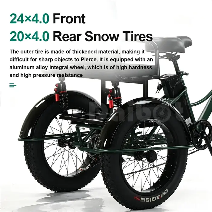 Vélo électrique fatbike pour hommes
