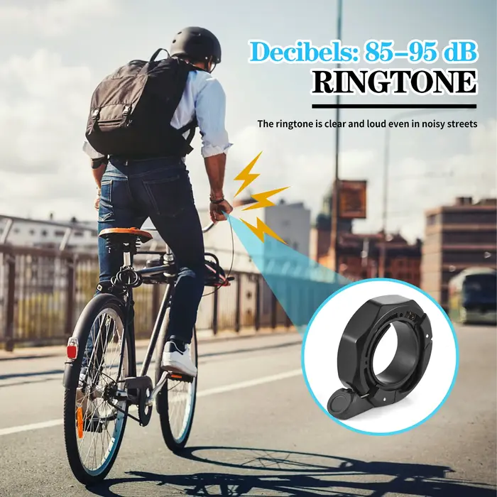 Sonnette de vélo anneau