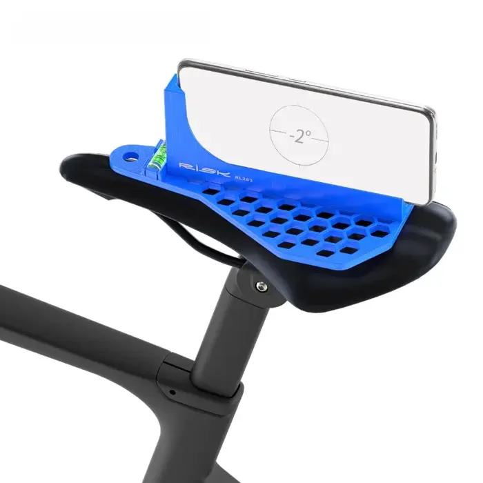 Outil de mesure d'angle horizontal pour coussin de selle de vélo