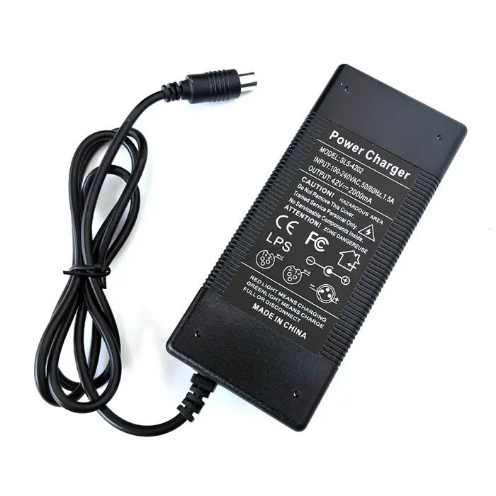 Adaptateur de chargeur d'alimentation 42V 2a pour Scooter électrique Xiaomi M365 1S Pro pour pièces 