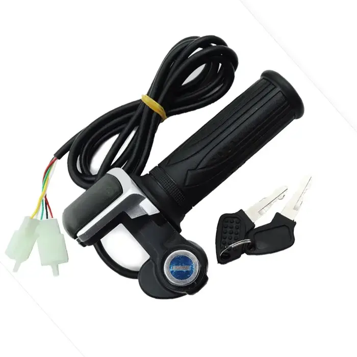 Poignée d'accélérateur de vélo électrique 24V/36V/48V