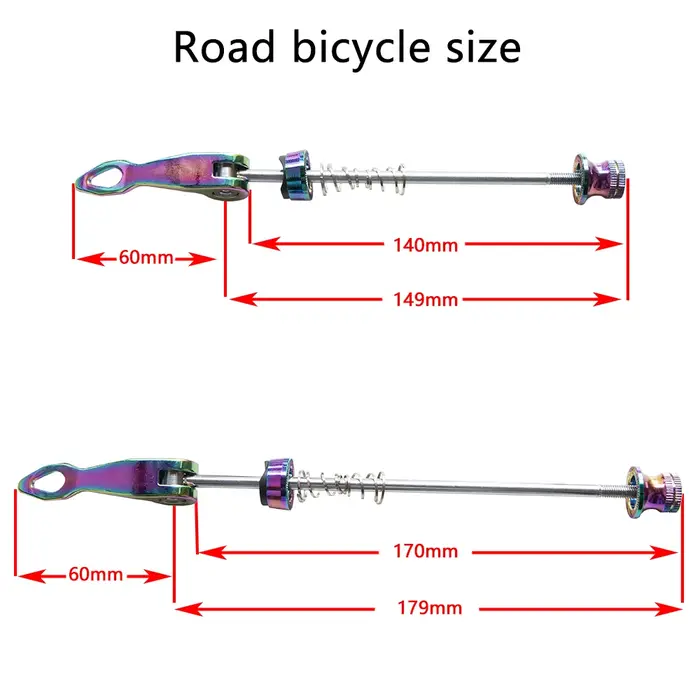 Axe de roue à dégagement rapide QR pour vélo de montagne