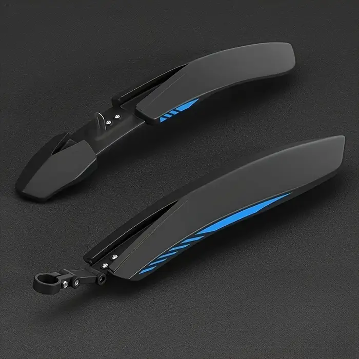 Garde-boue de vélo universel en plastique épais pour vélos de montagne et de route 24 26 27,5 pouces accessoires complets pour protection contre la boue et la pluie