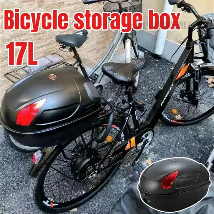 Boîte de rangement arrière pour vélo de montagne 17L