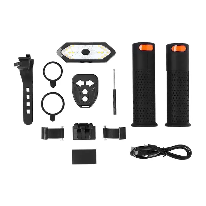 Clignotant de guidon pour trottinette électrique, compatible Max G30 G2 F2 Pro F3 Pro, Mi3 Mi4 Mi5 5Pro 5Max 6Ultra, feu arrière de signalisation