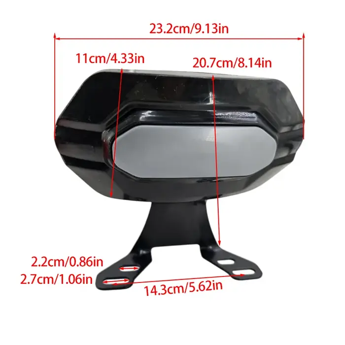 NOUVEAU Appuie-dos pour Vélo Électrique, Siège Ergonomique pour E-Bike, Coussin de Repose-dos Arrière, Pièces et Accessoires de Rechange pour Moto et Scooter