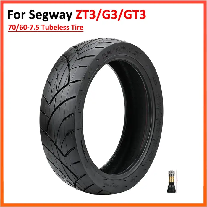 Pneu tubeless 70/60-7.5 pour Segway ZT3 / G3 / GT3
