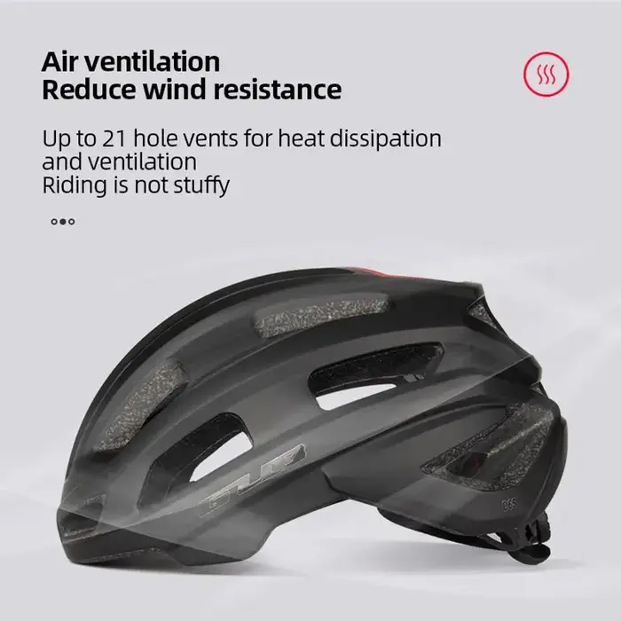 Casque de vélo moulé intégralement pour homme et femme