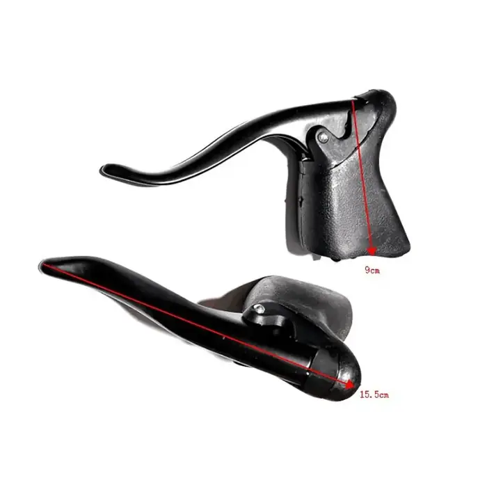 Levier de frein de vélo 1 paire en aluminium Durable guidon