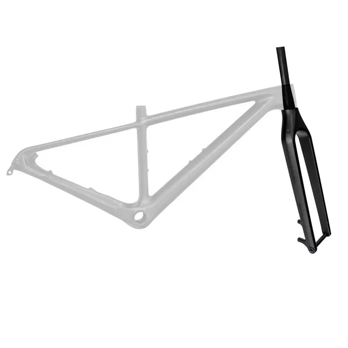 Fourche rigide vtt en carbone 29ER pour vélo de montagne, cadre 29 pour cadre de vélo vtt 29 180mm,