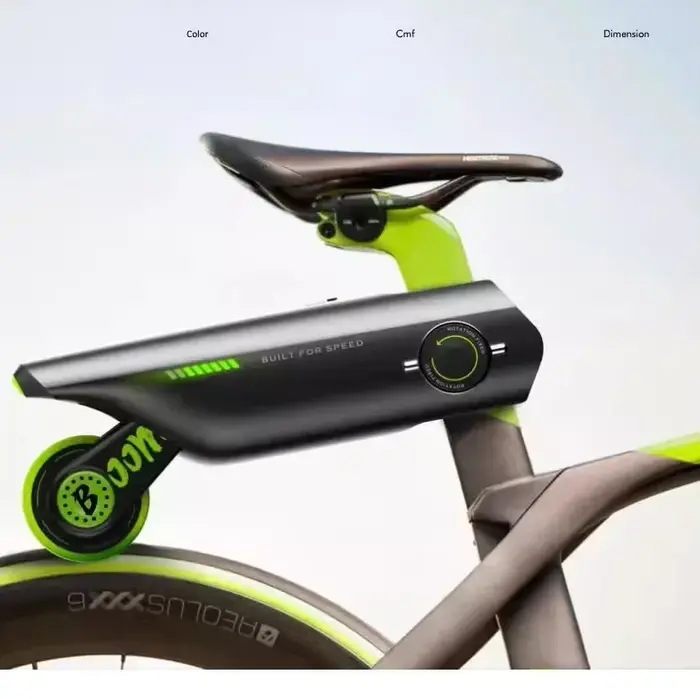 P.Wheel vélo électrique Booster 18V10AH batterie 200w Portable