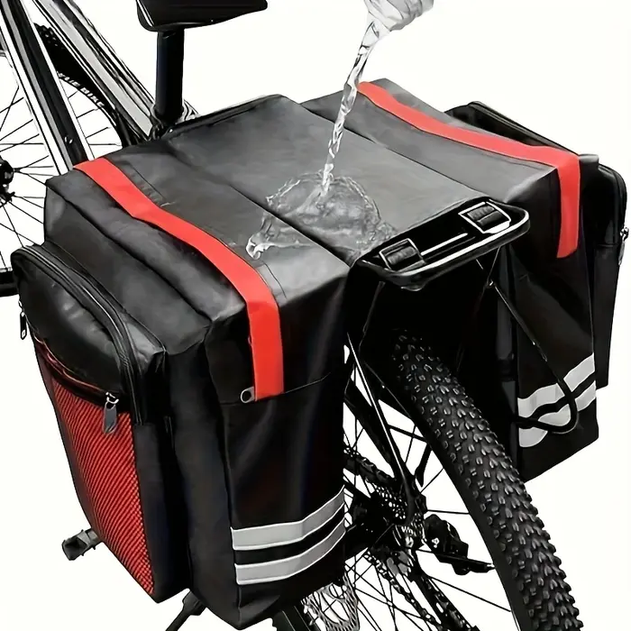 Grand sac de porte-bagages pour vélo