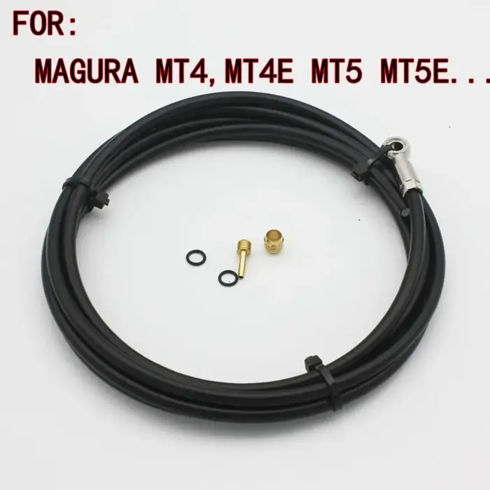 Tuyau de frein hydraulique de vélo de 2M, en caoutchouc, pour vtt, vélo de route, ligne de tuyau de