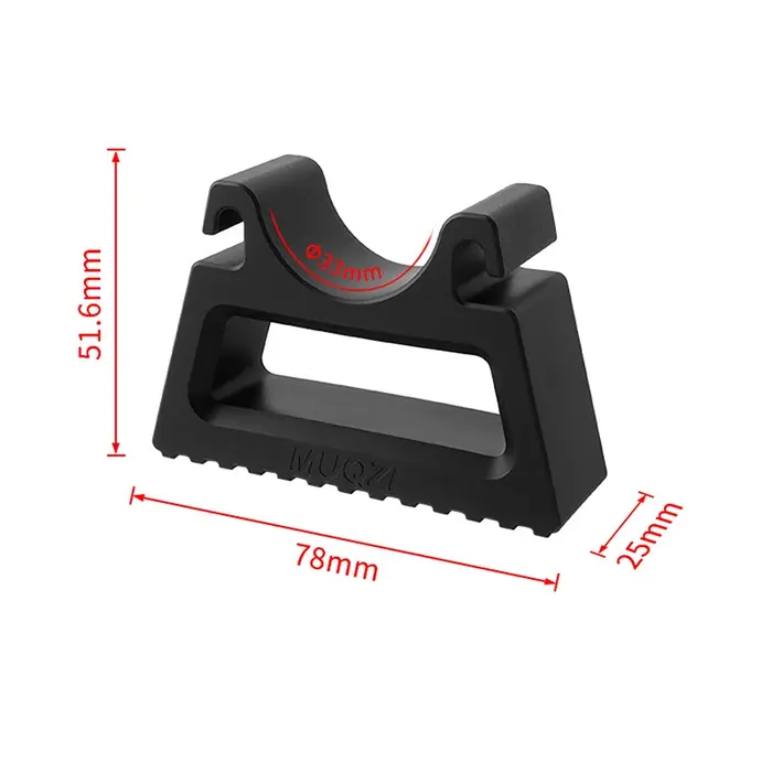1 paire de supports de stationnement pour guidon de vélo