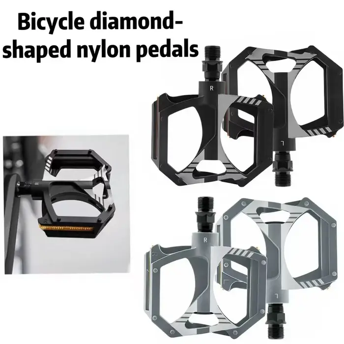 Pédales de vélo antidérapantes avec roulements scellés