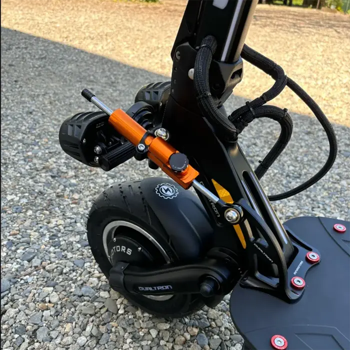 Amortisseur de direction directionnel pour trottinettes électriques AUSOM DT2 PRO & KUGOO F3 PRO MAX 52V à double moteur – Stabilisateur de conduite