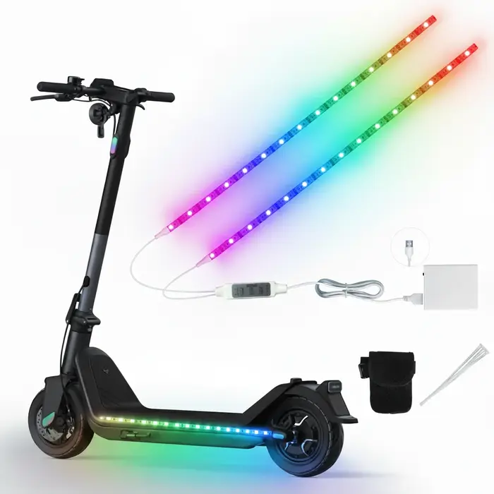 Bande lumineuse LED pour scooter électrique