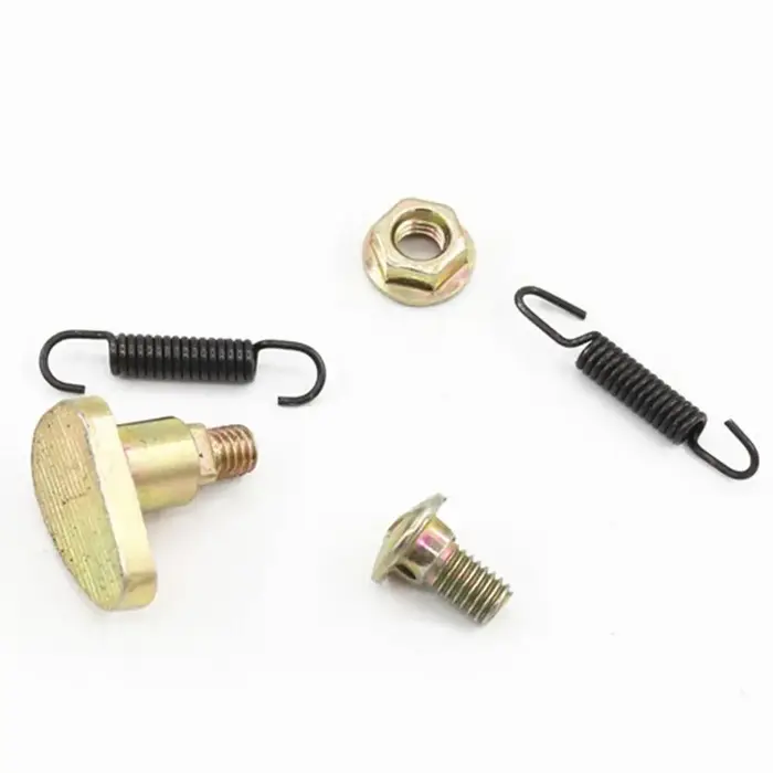 Bloc de freins à sabot en fer pour moto et scooter électrique type 90 100 110 pièces de rechange haute qualité pour freinage sécurisé