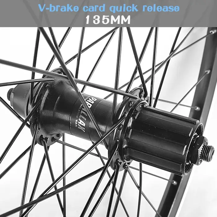 Jeu de roues de vélo de montagne ROCKBAO 20 pouces