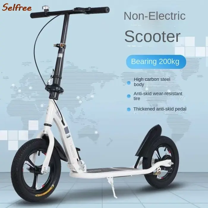 Selfree-Trottinette Pliante Portable pour Adolescents de Plus de 10 Ans et Adultes