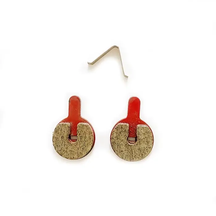 Plaquettes de frein de vélo en résine organique, 1/2/4/6/8/10 paires, plaquettes de frein à disque p