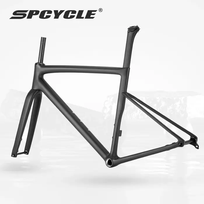 Spcycle 2025 nouveau R088 cadre de vélo de route en carbone frein à disque câble entièrement caché cintre UDH