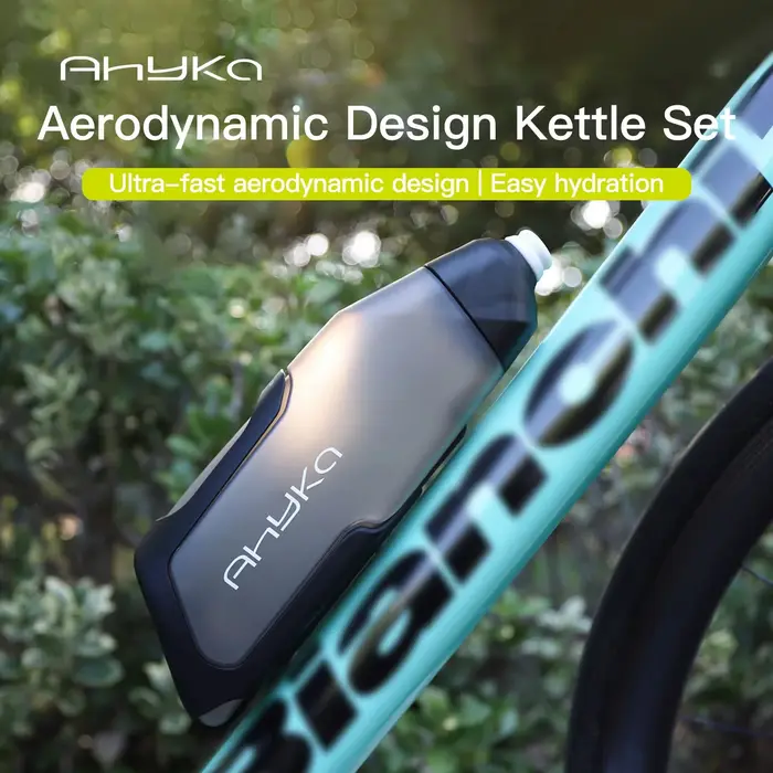 Support de bouteille d'eau aérodynamique AhyKa pour vélo