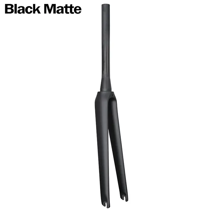 Fourche de vélo de route BXT entièrement en carbone, fourche à frein V 700C, QR 100x9mm, tube coniqu