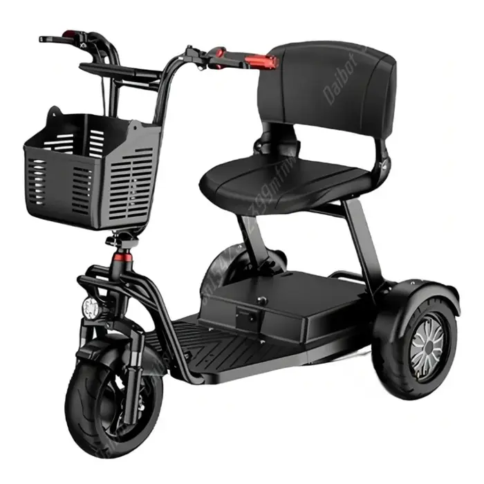 Scooter de mobilité pliant Mini pour personnes âgées handicapées famille puissant
