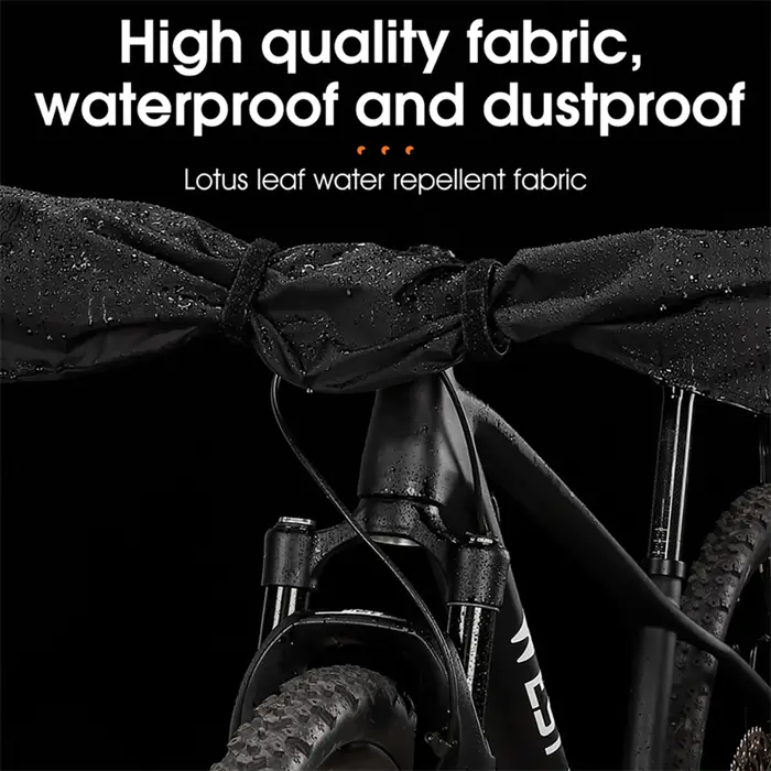 Housse de protection pour guidon de vélo