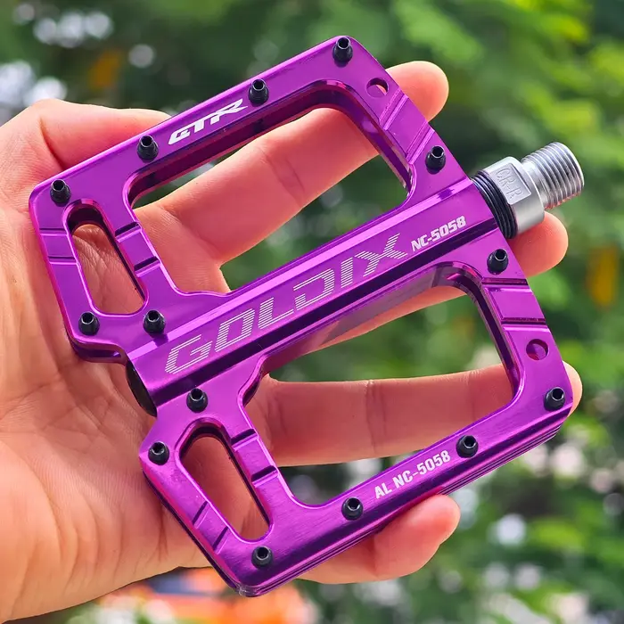 GOLDIX Nouveaux pédales à roulement scellées à 3 roulements pour vélos de montagne et de route - Accessoire de vélo