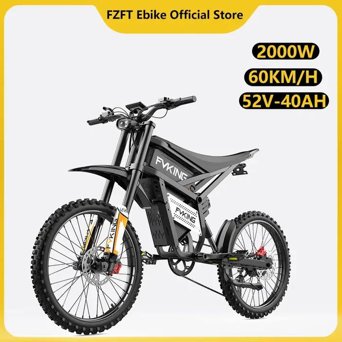 Moto électrique FVKING E6 pour adultes
