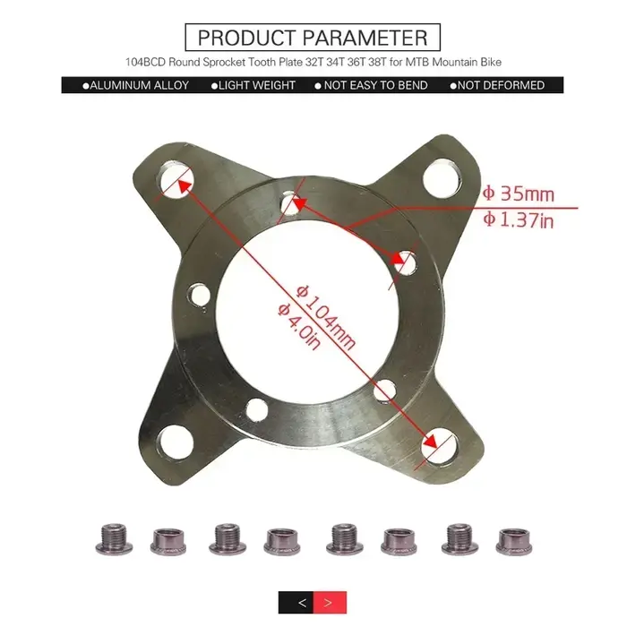 Plateau de vélo électrique avec adaptateur