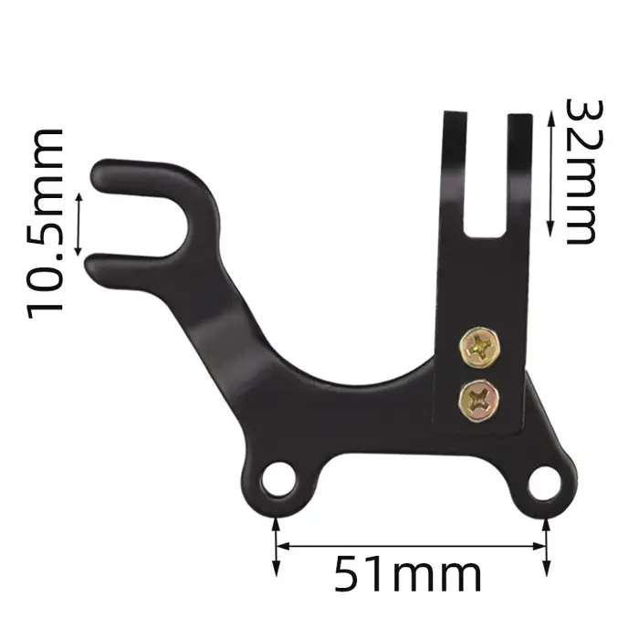 Support de modification de frein à disque pour vélo