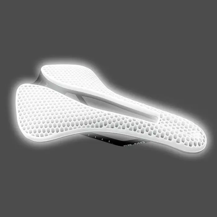 Selle de vélo ventilée 3D BALUGOE – Légère et qui brille dans le noir pour le cyclisme VTT/route
