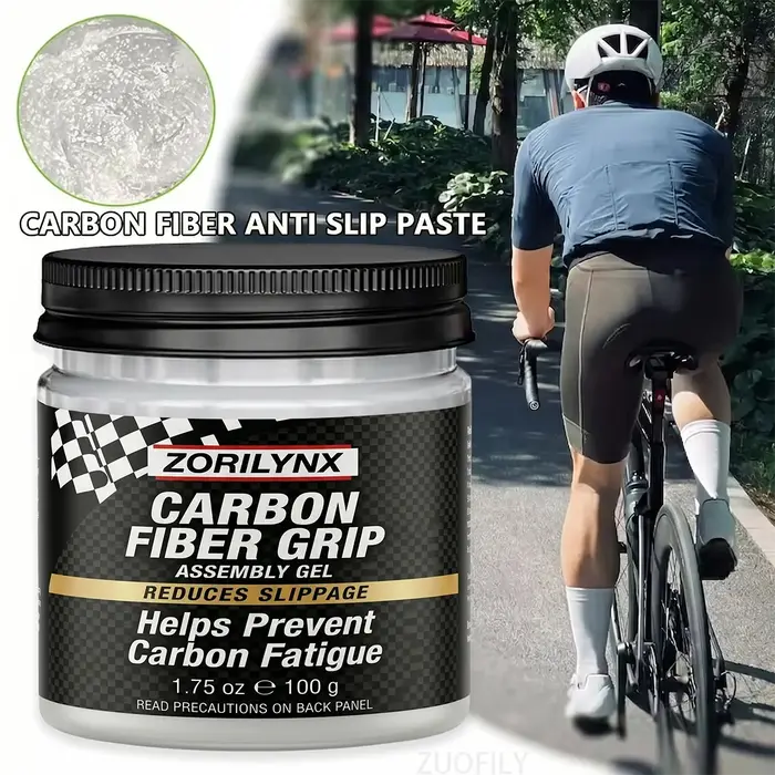Graisse pour vélo en carbone professionnelle 100g | Pâte d'assemblage antidérapante pour réparations de vélos | Formule