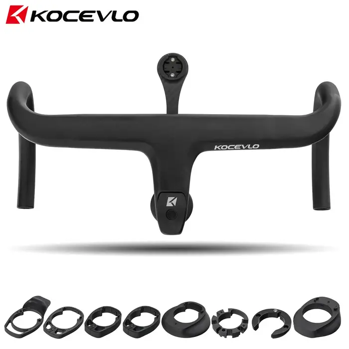 KOCEVLO X01 vélo de route tige entièrement en Fiber de carbone guidon