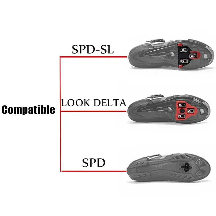 BUCKKubBicycle verrouillage pédale Aleats SPD-SL LOOK Delta route vélo chaussures Aleat éventuelles D VTT