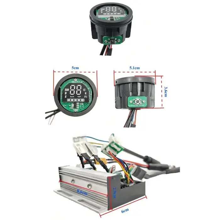 Trottinette électrique - Déverrouillage de la vitesse, carte mère d'apprentissage automatique du moteur, carte principale améliorée, kit de contrôle de trottinette électrique 55 km/h pour Xiaomi Elite