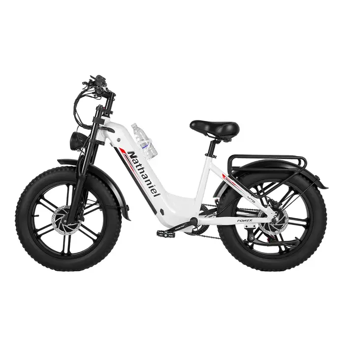 Vélo électrique 20 pouces, 2 moteurs 1000W, batterie amovible 48V 20Ah, vélo électrique 50 km/h pour adultes, VTT avec Shimano 7 vitesses