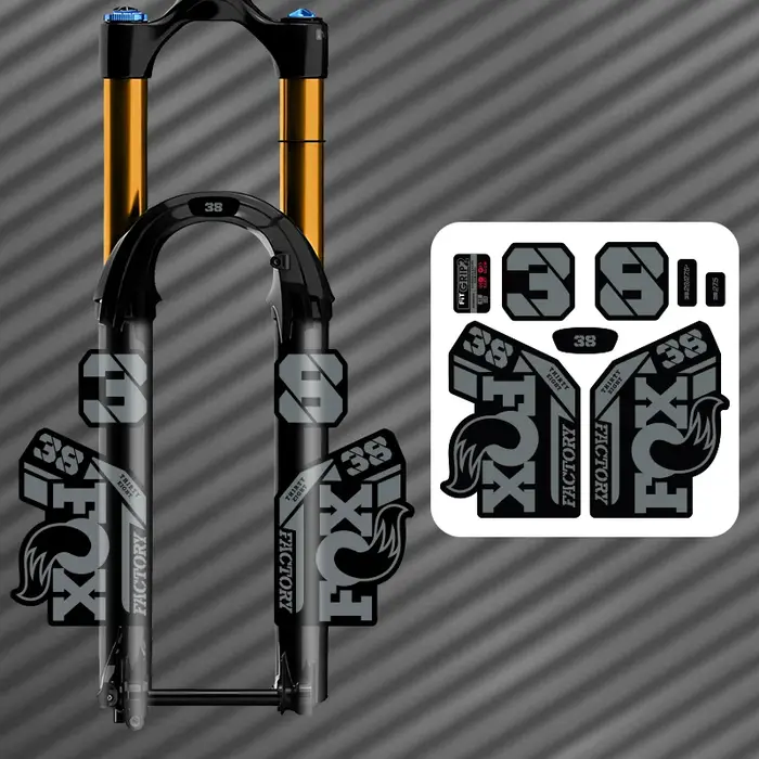 ENDURO autocollants de fourche avant pour vtt vélo qualité