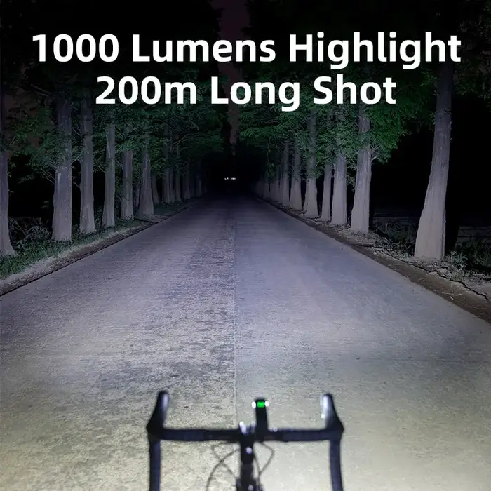 Lampe de vélo OFFBONDAGE 1000 lumens