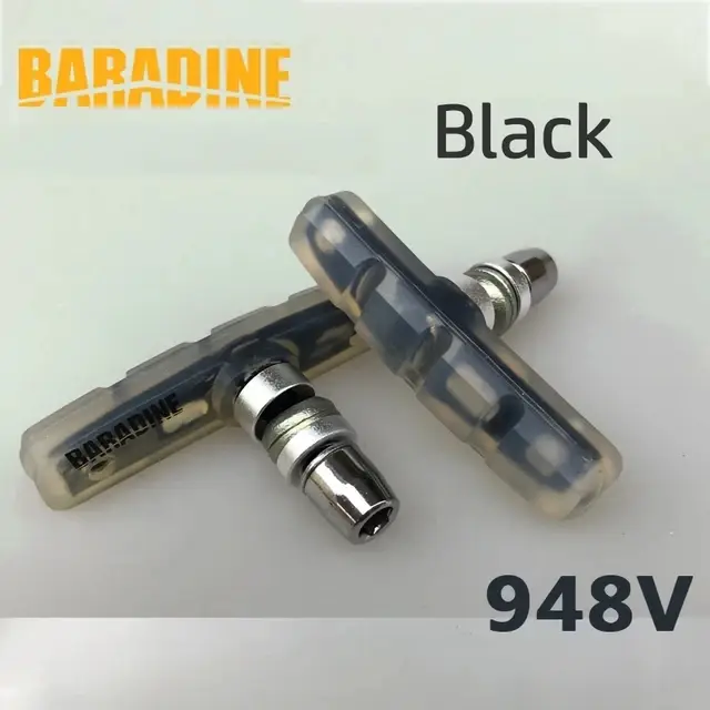 Baradine 948V vtt vélo v-brake chaussures Transparent 60mm plaquettes blocs de frein